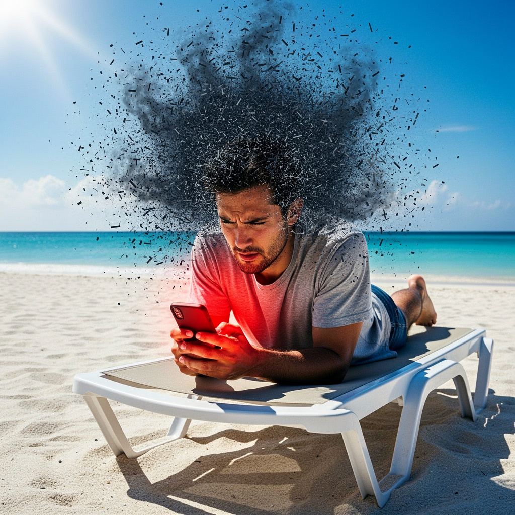 ¿Eres adicto al cortisol? Por qué no puedes dejar de trabajar ni en vacaciones