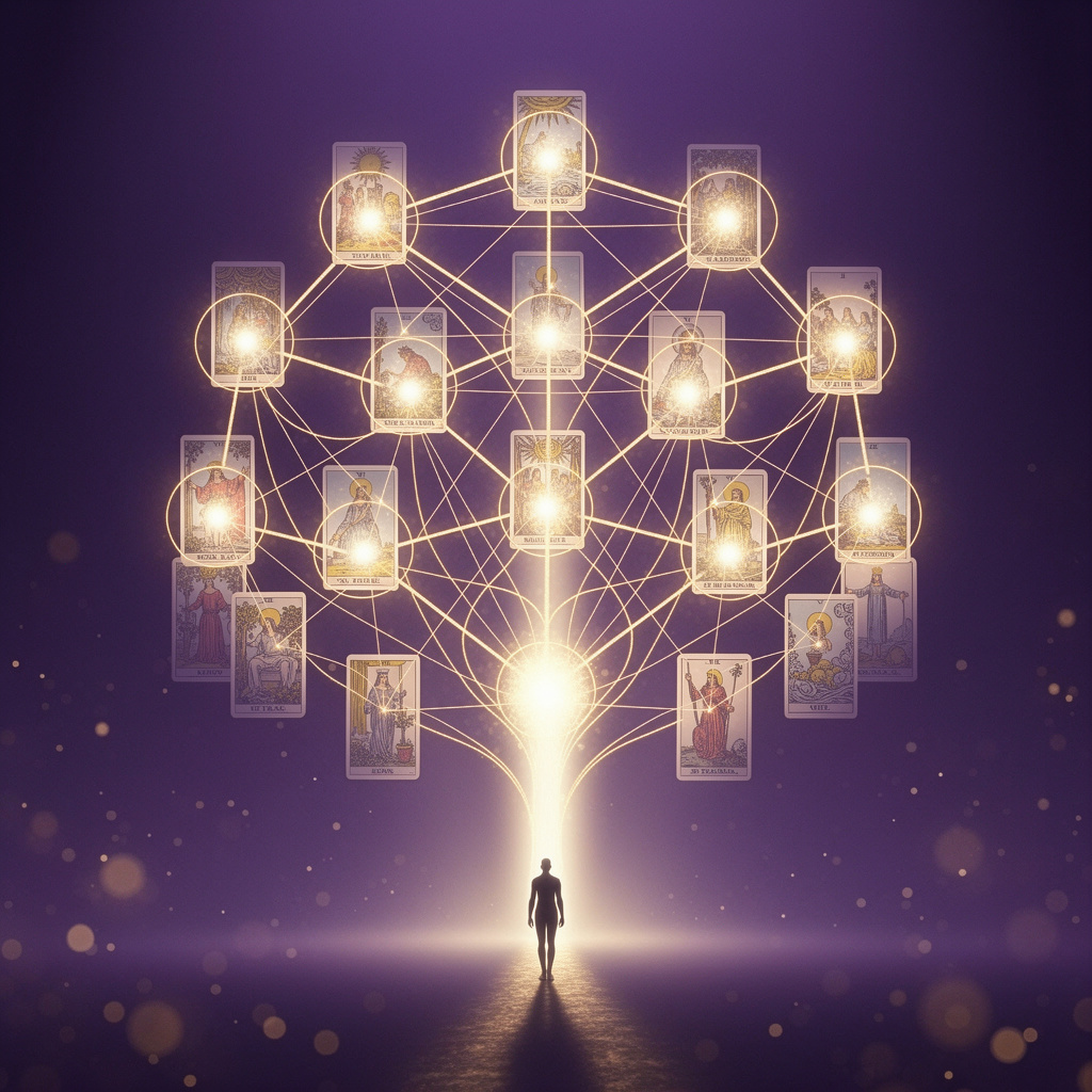 El Camino de los Arcanos: Uniendo Tarot y Cábala para tu Evolución